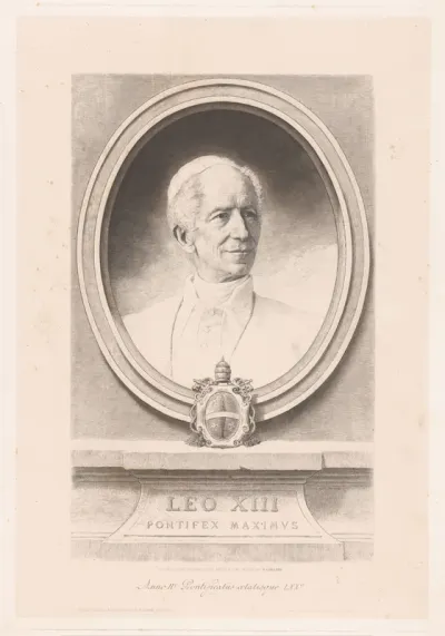 Portret van Leo XIII
