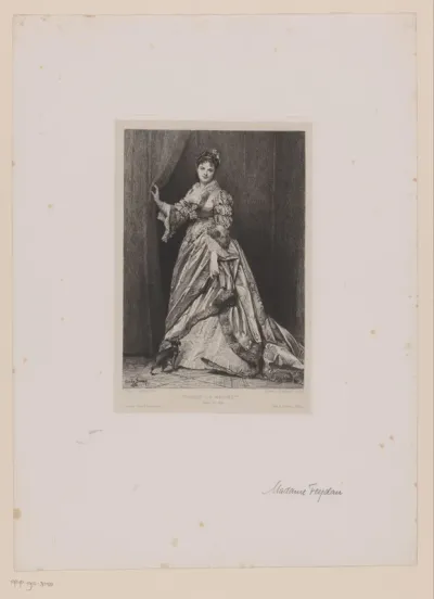 Portret van Leocadia Zelewska