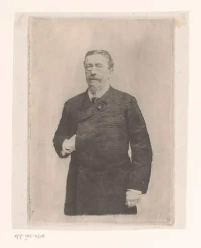 Portret van Léon d'Andrimont