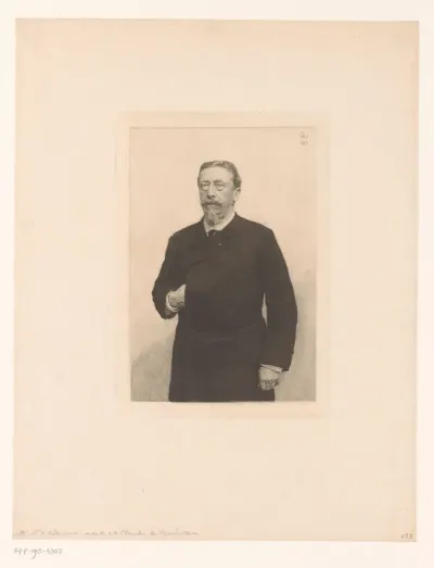 Portret van Léon d'Andrimont