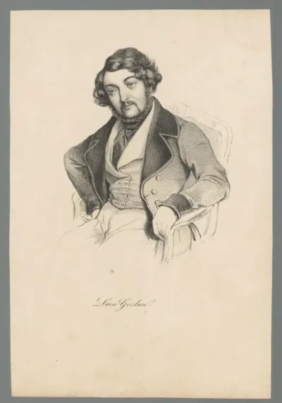 Portret van Léon Gozlan