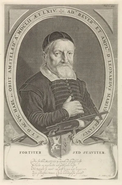Portret van Leonard Marius van der Goes
