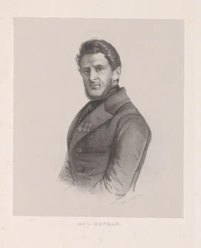 Portret van Leonard Metman