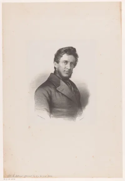 Portret van Leonard Metman