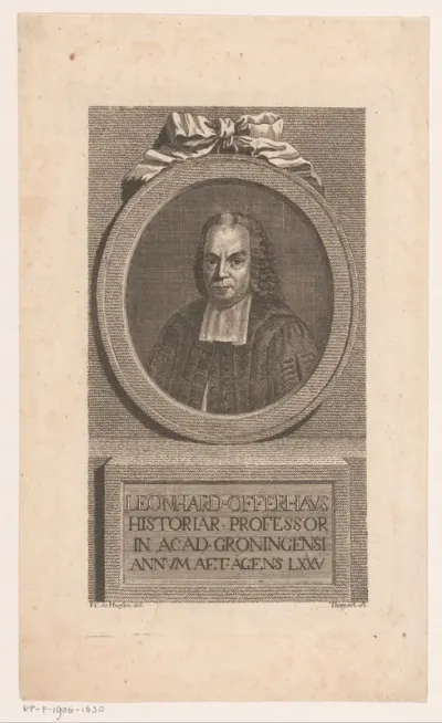 Portret van Leonard Offerhaus