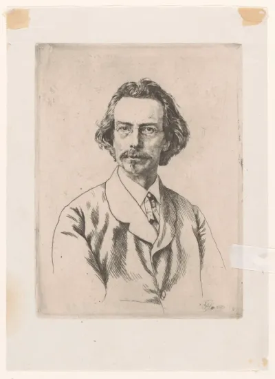 Portret van Léonard Terry