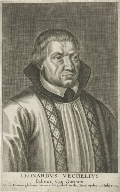 Portret van Leonard Vechelius