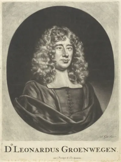 Portret van Leonardus Groenewegen