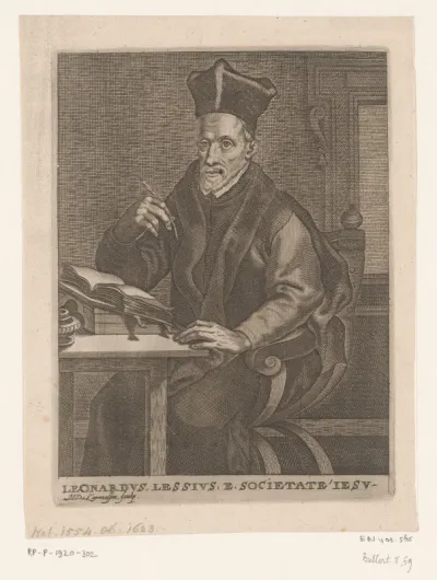 Portret van Leonardus Lessius