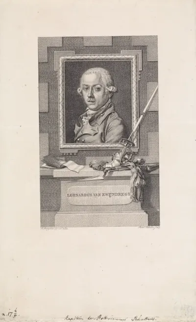 Portret van Leonardus van Zwijndregt