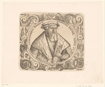 Portret van Leonhard Fuchs