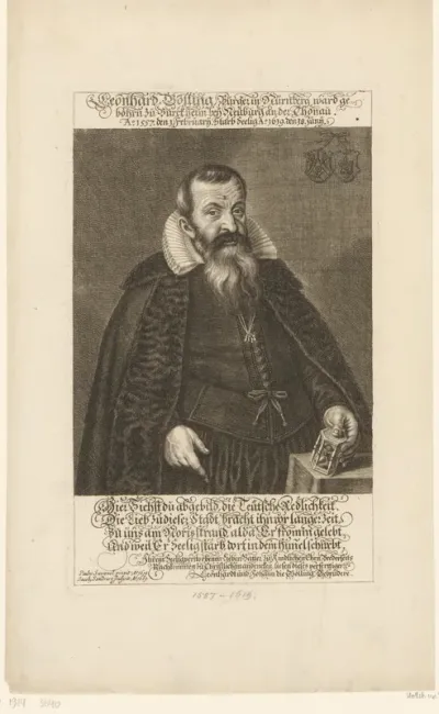 Portret van Leonhard Golling