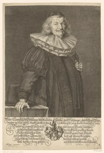 Portret van Leonhard Golling