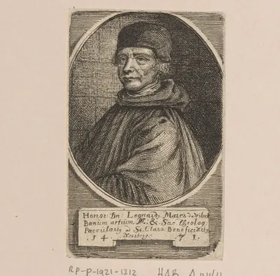 Portret van Leonhard Marer von Vliseck