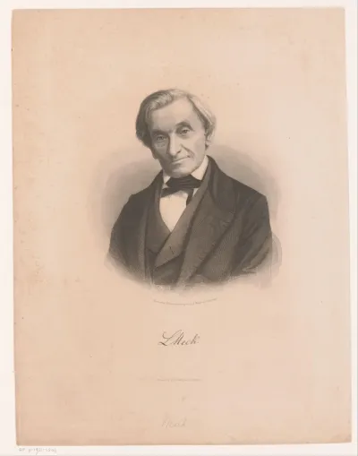 Portret van Leonhard Meck