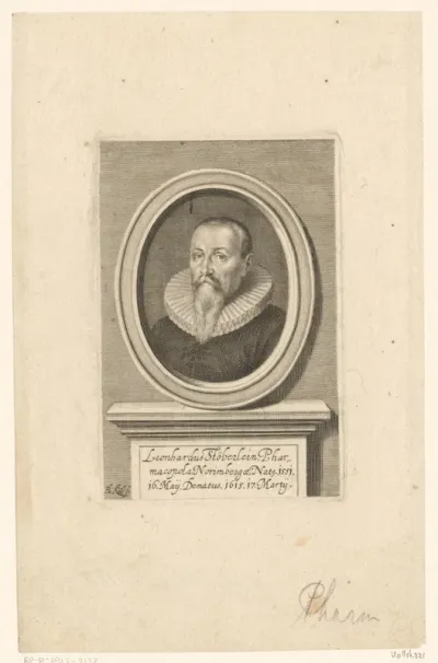 Portret van Leonhard Stöberlein