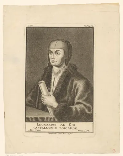 Portret van Leonhard von Eck