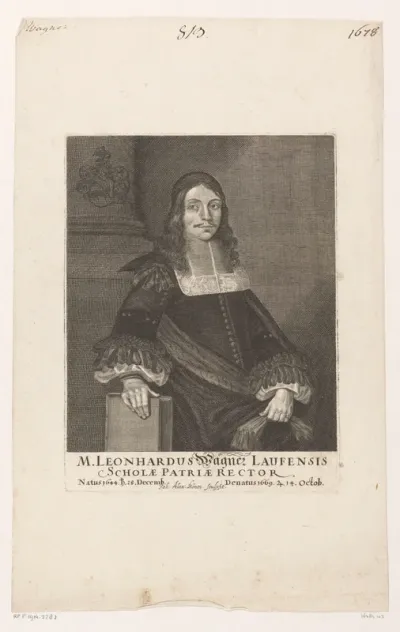 Portret van Leonhard Wagner