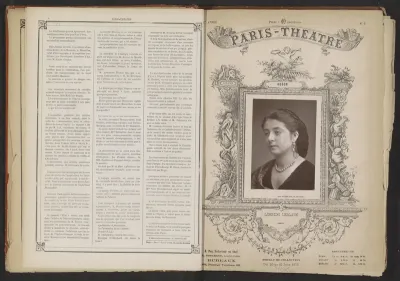 Portret van Léonide Leblanc