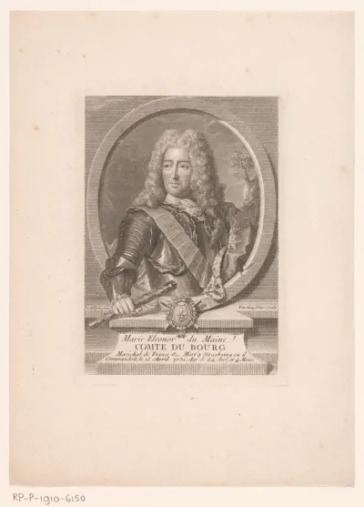 Portret van Léonor Marie du Maine du Bourg