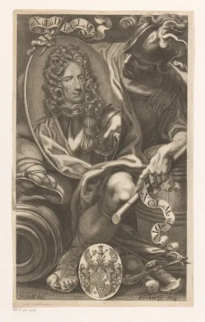Portret van Leopold Anton Joseph von Schlick zu Bassano und Weißkirchen