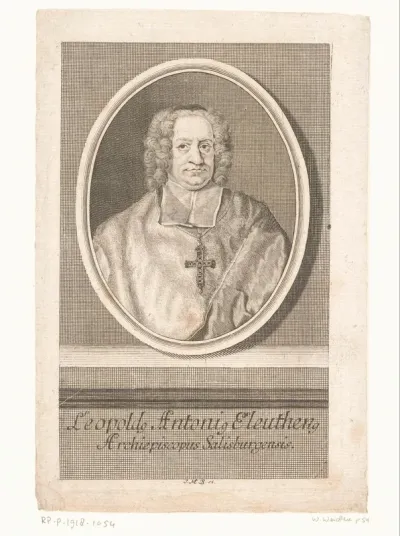 Portret van Leopold Anton von Firmian