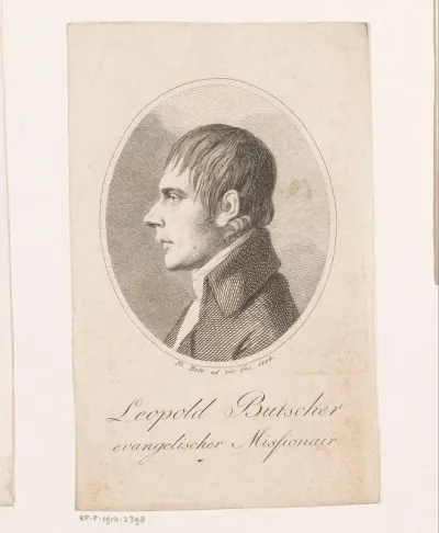 Portret van Leopold Butscher