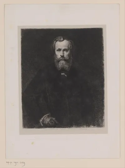 Portret van Léopold Flameng