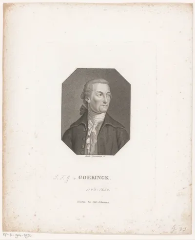 Portret van Leopold Friedrich Günther Goeckingk