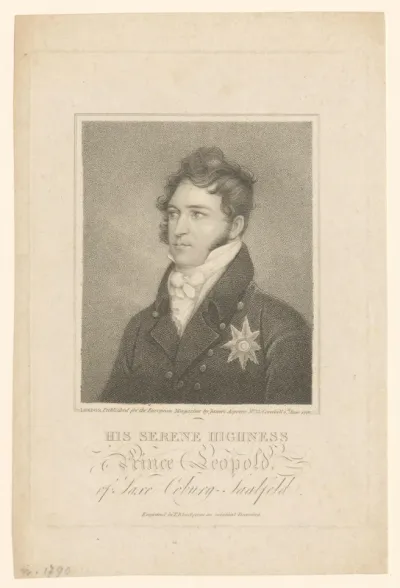 Portret van Leopold I van België