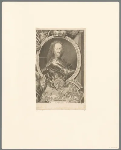 Portret van Leopold I von Anhalt-Dessau