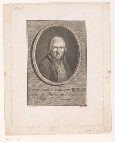 Portret van Leopold Joseph Stoupy