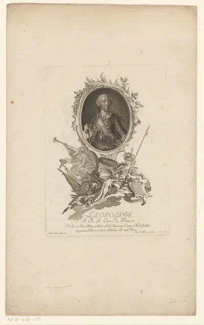 Portret van Leopold Joseph von Daun