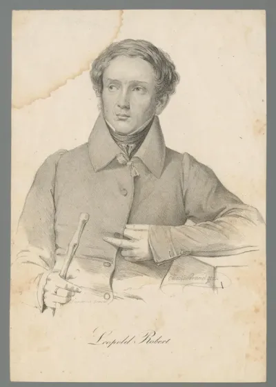 Portret van Léopold Robert