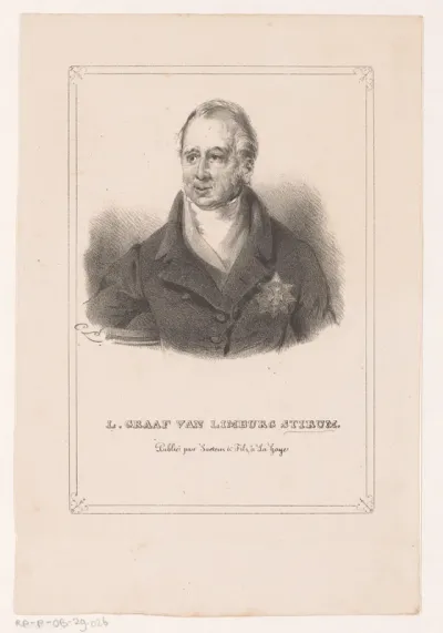 Portret van Leopold van Limburg Stirum