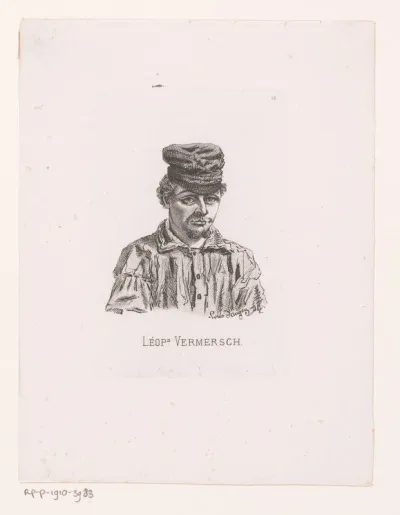 Portret van Léopold Vermersch