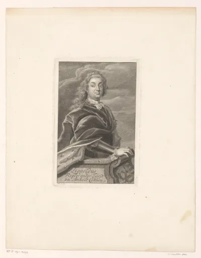 Portret van Leopold von Anhalt-Köthen