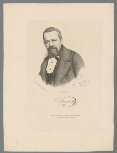 Portret van Leopold von Neuwall