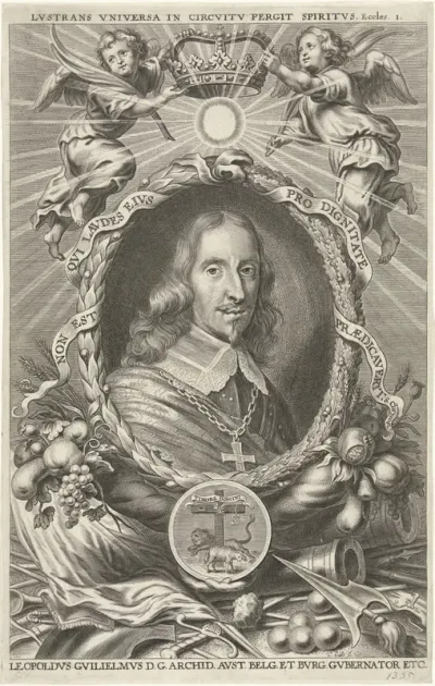 Portret van Leopold Willem, aartshertog van Oostenrijk