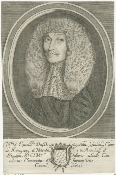 Portret van Leopold Willem, graaf van Königsegg-Rothenfels