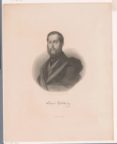 Portret van Levin Schücking