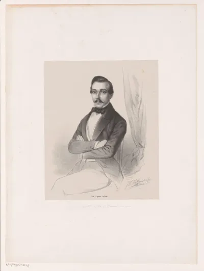 Portret van Levinus Wilhelmus Christiaan Keuchenius