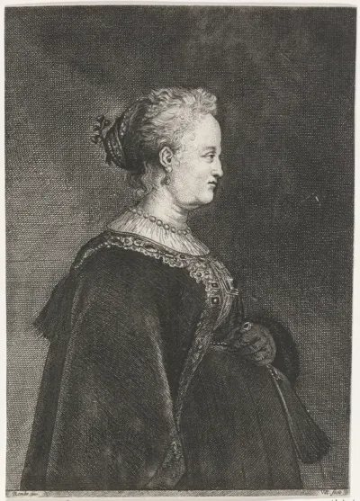Portret van Liesbeth van Rijn(?)