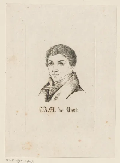 Portret van Liévin Amand Marie De Bast