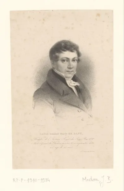 Portret van Liévin Amand Marie de Bast
