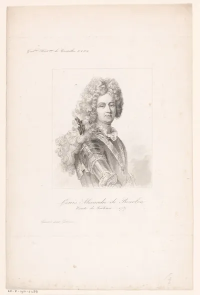 Portret van Lodewijk Alexander de Bourbon, graaf van Toulouse