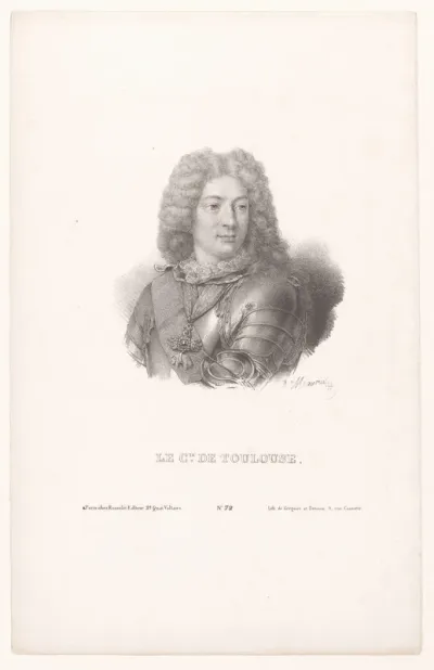 Portret van Lodewijk Alexander de Bourbon, graaf van Toulouse