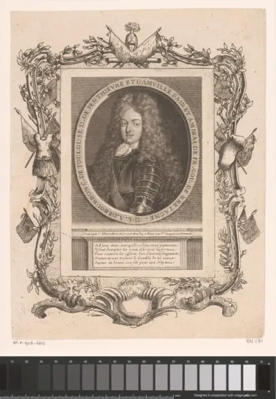 Portret van Lodewijk Alexander de Bourbon, graaf van Toulouse