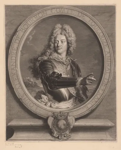 Portret van Lodewijk Alexander van Bourbon