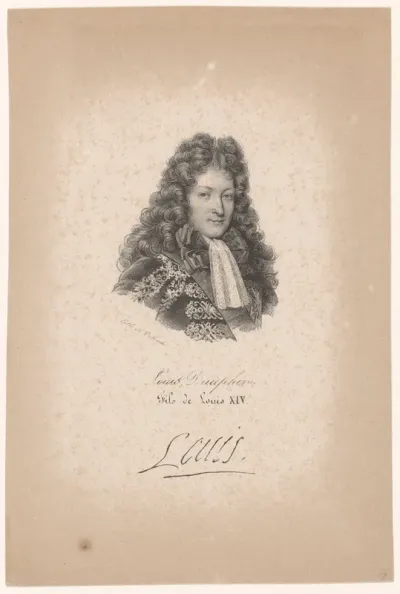 Portret van Lodewijk, dauphin van Frankrijk